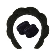 Luxury Spa Headband & Wristband Set