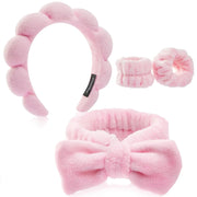 Luxury Spa Headband & Wristband Set